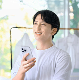 スマホでLINE相談のイメージ